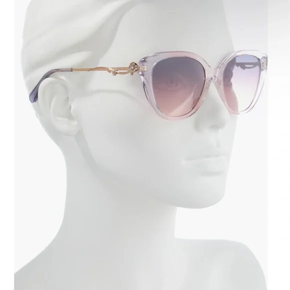 COACH NWT 55mm Cat Eye Sunglasses - Violet