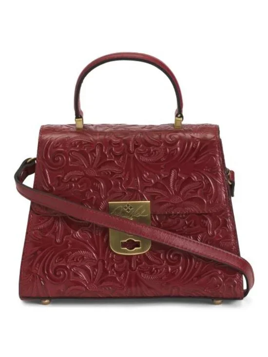 PATRICIA NASH Leather Chauny Satchel