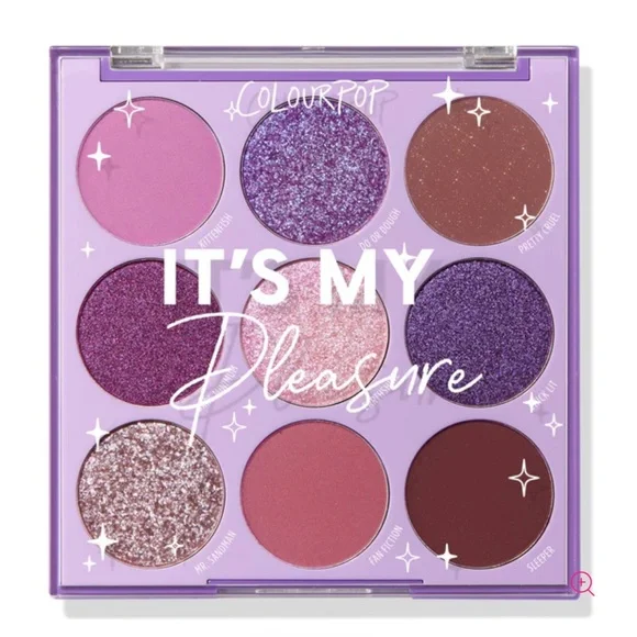 ColourPop It's My Pleasure‎ Palette - Purple and Pink Tones