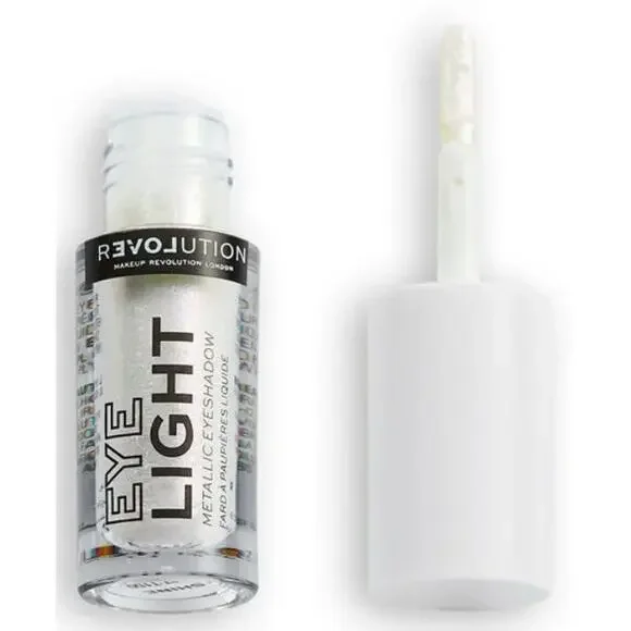 Revolution Eye Light, Shine Soft Silver Eye Shadow, NWT