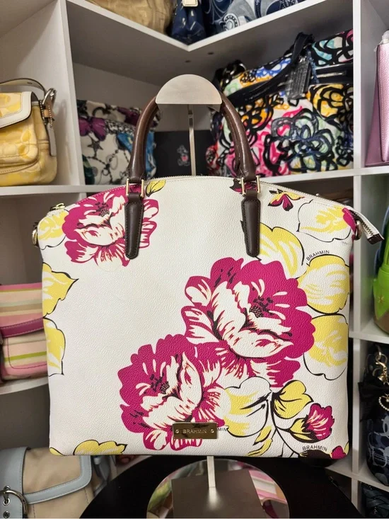 Brahmin Duxbury Dahlia Satchel