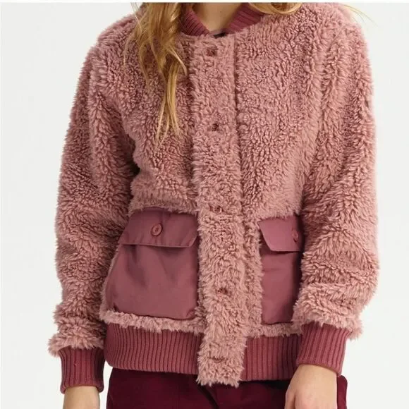 Burton Shawmut Purple Fleece Jacket‎