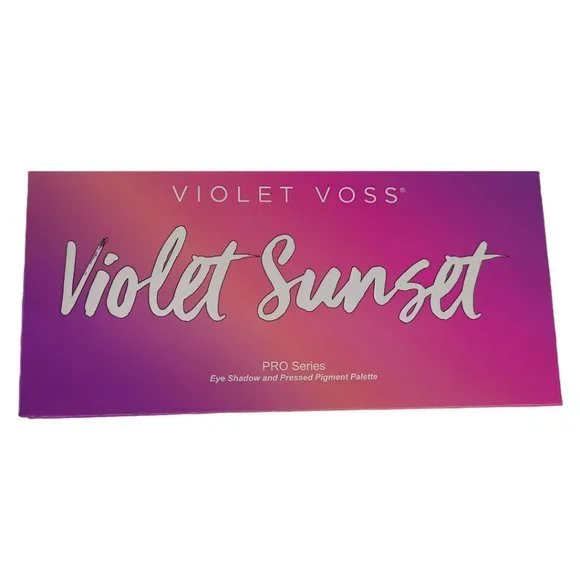 VIOLET VOSS Violet Sunset 10 Eyeshadow‎ Palette Warm Purple Pink Full NEW $36