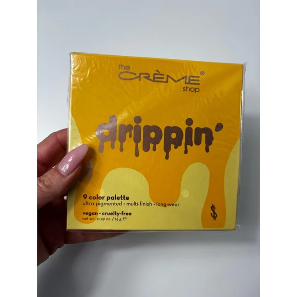 The Crème Shop Drippin' 9 Color Palette Eyeshadow - New in Box