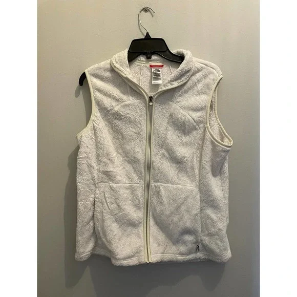 North face Fuzzy Vest womens XL‎