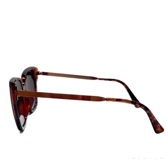 🍒3/$30 New Oversized Brown Tortoise Square Sunglasses