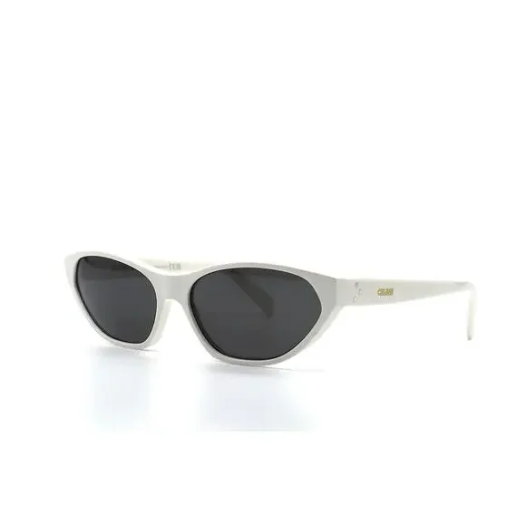NEW CELINE CL40251U 25A WHITE GREY WOMEN'S SUNGLASSES