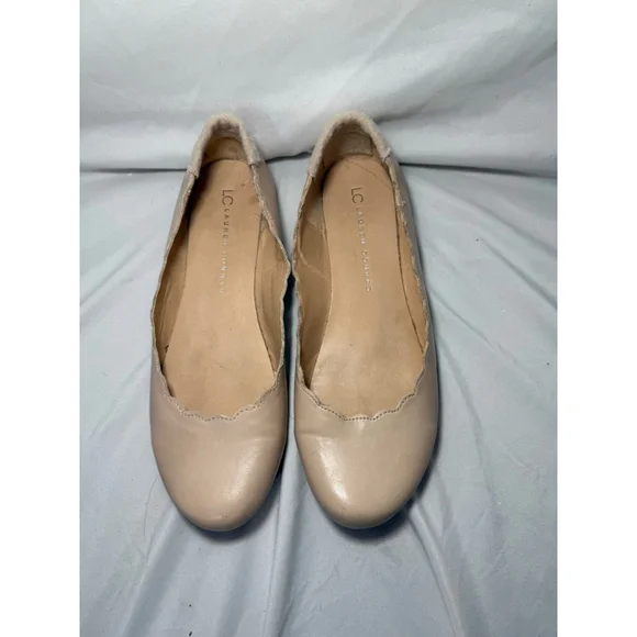 Women's LC Lauren Conrad Blush Scalloped Ballet Flats 8.5