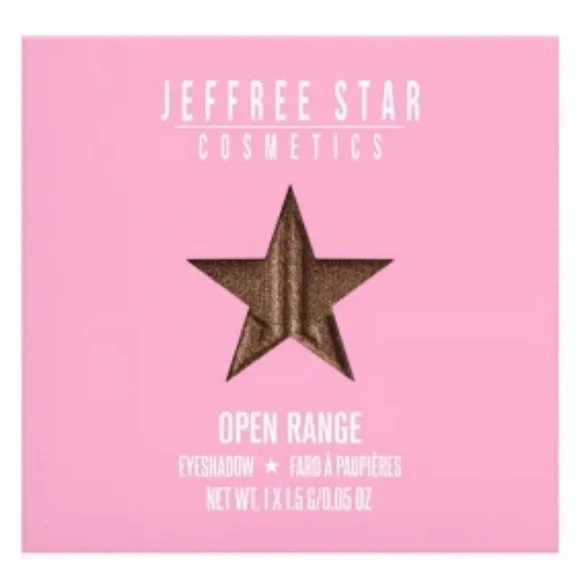 Jeffree Star Cosmetics Open Range Brown Shade Artistry Single Eyeshadow