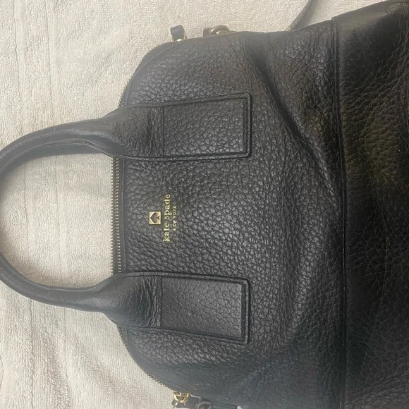 🇺🇸🇺🇸 SALE 🇺🇸🇺🇸Kate Spade Black Satchel Structured Leather