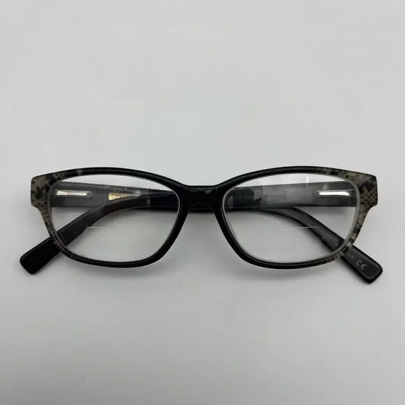 Christian Soriano CV Carmen Eyeglasses Frames 53-14-138 BWNSK Snakeskin Inspired