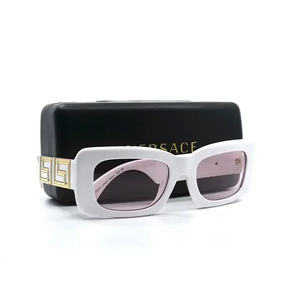 VERSACE VE4444U 314/5 White Pink Sunglasses – 100% Authentic