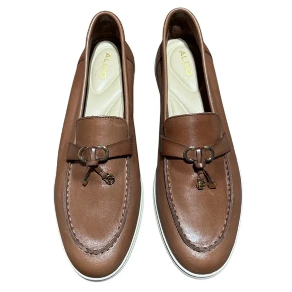 Aldo Women's Brown Loafers CRERAS-IN – Size 10 NEW IN BOX‎