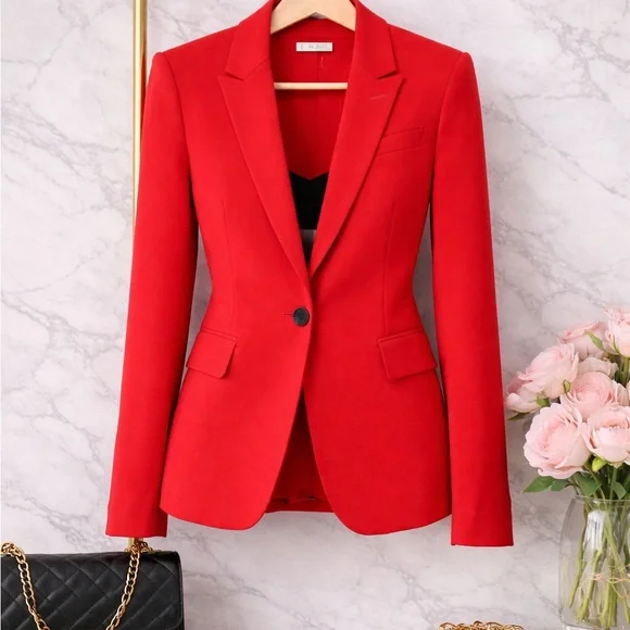 Rag & Bone Vibrant Red Jacket
