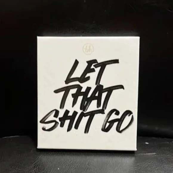 BH COSMETICS Let That S**t Go Eyeshadow Palette 9 Pan Colors NEW