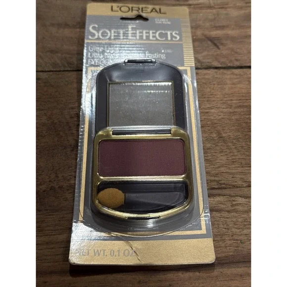 Loreal Soft Effects Eye Shadow Claret Soft Perle .1oz NOS NEW Sealed EyeShadow