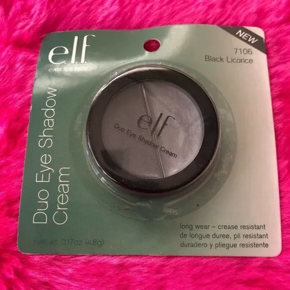 ELF Eyeshadow Cream - Black Licorice - 2 sets‎