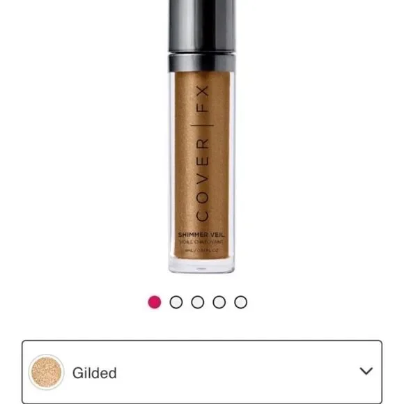 Cover FX shimmer veil in gilded