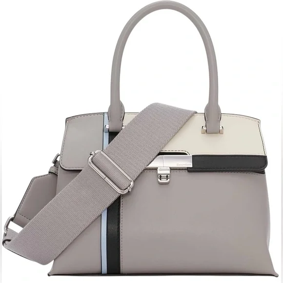 Calvin Klein Becky Turnlock‎ Convertible Satchel