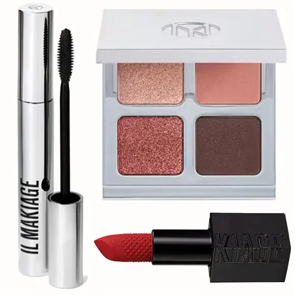 NIB Luxury Eyeshadow, Lipstick, & Mascara Bundle - Il Makiage
