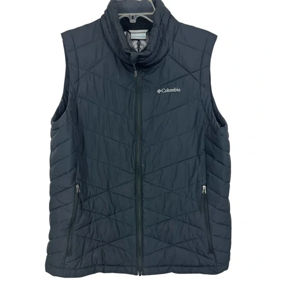 Columbia Women’s Heavenly II Quilted Vest Size XL Black