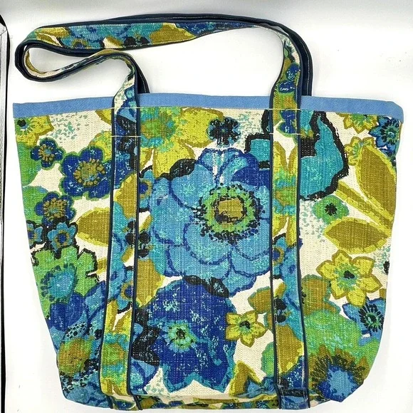 Vintage Upholstery fabric Bags 1960 1970 | Upcycled | Recycled‎ |