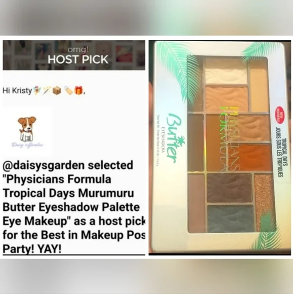 Physicians Formula Tropical Day Murumuru Butter Wet Dry Powder Eyeshadow Palette