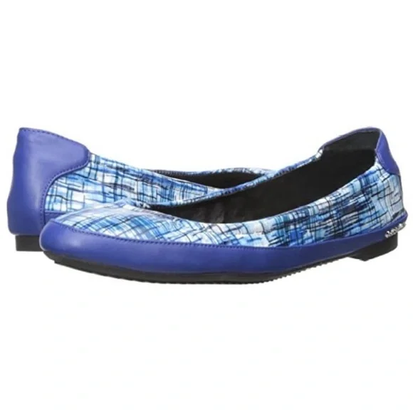 Calvin Klein Anabelle Ballet Flats Blue Size 8.5