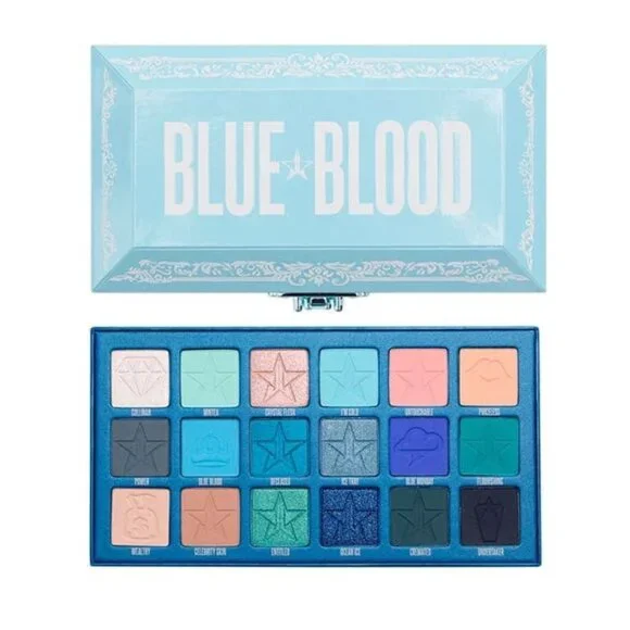 Jeffree Star Blue Blood Eyeshadow Palette, New In Box