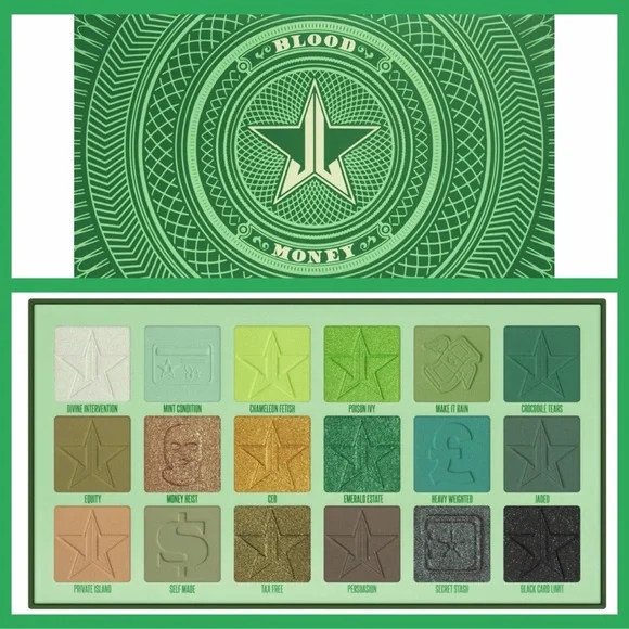 Blood Money Jeffree Star Eyeshadow Palette NEW!