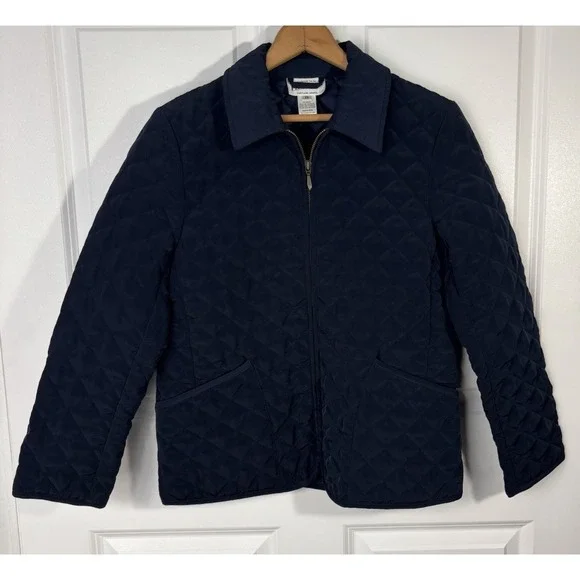 Women's Pendleton Heritage Tag Blue Zip Up Jacket XS Lining Pockets M 0045