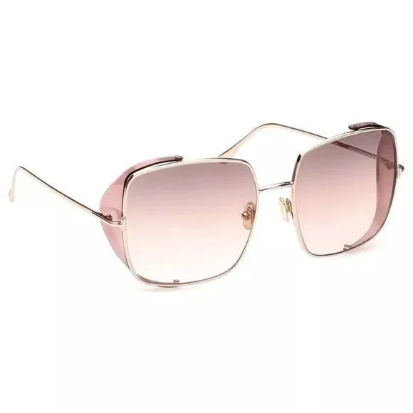 New Authentic Tom Ford Toby FT0901-28F-60 Square Sunglasses
