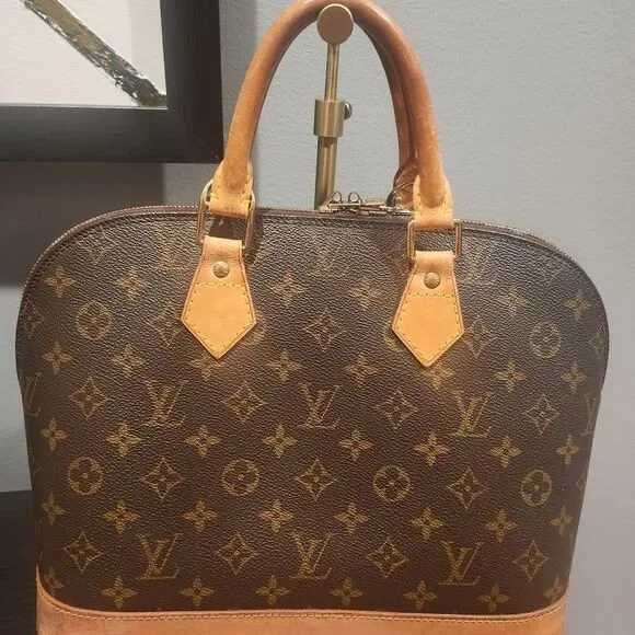 Louis Vuitton Brown Monogram Satchel