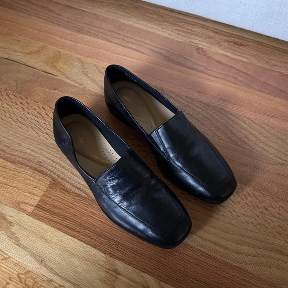 CLARKS Women's Sarafyna Freva Black Shoes Size‎ 7 M