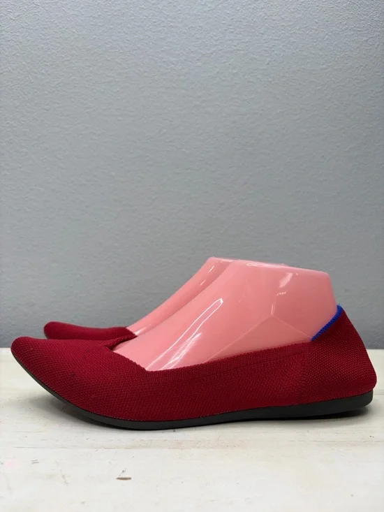 Rothy’s Red Pointed Flats Size 8.5