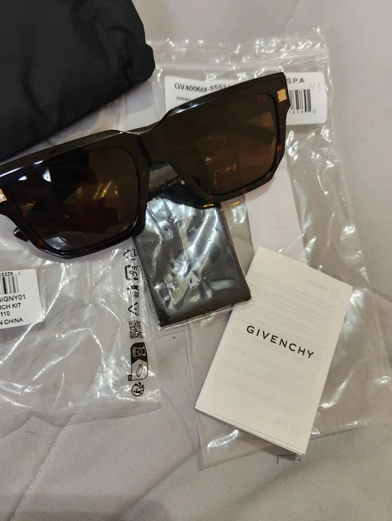 Givenchy Day Model Gv400601 Sunglassea In Havana Brand New