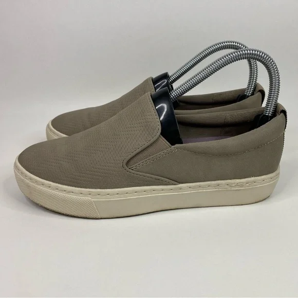 Dr.‎ Scholl's Nova Slip-On Shoes Women's 6.5 Herringbone Leather Walking Comfort