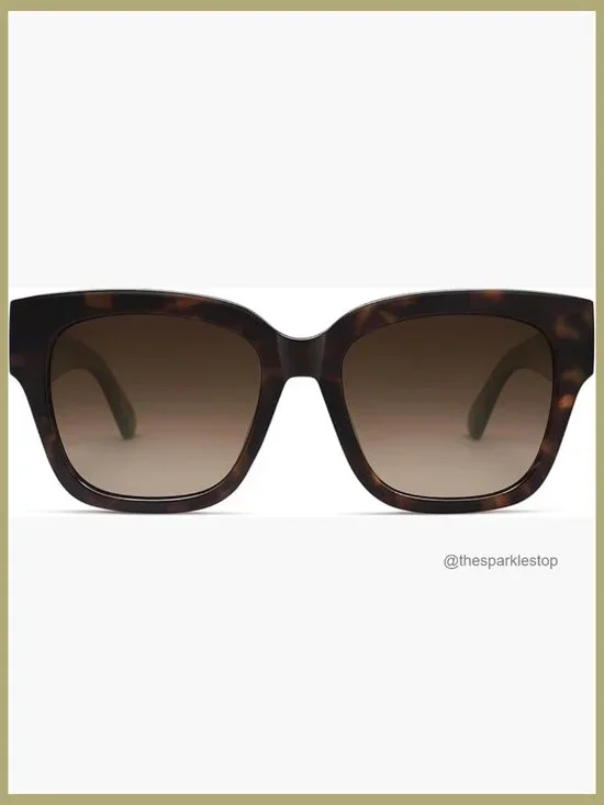 Polarized Square Sunglasses with UV400 TAC Lenses, Retro Oversized Style