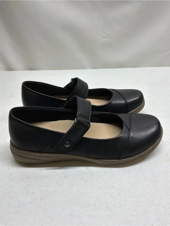 Baretraps Black Mary Jane Comfort Flats Size 6M NWOT