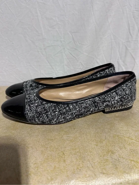 Michael Kors tweed poiny toe flats Size 7