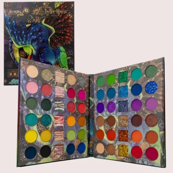 60 Shades!!! Simply Bella: Alebrijes Eyeshadow Palette, Sealed in Box