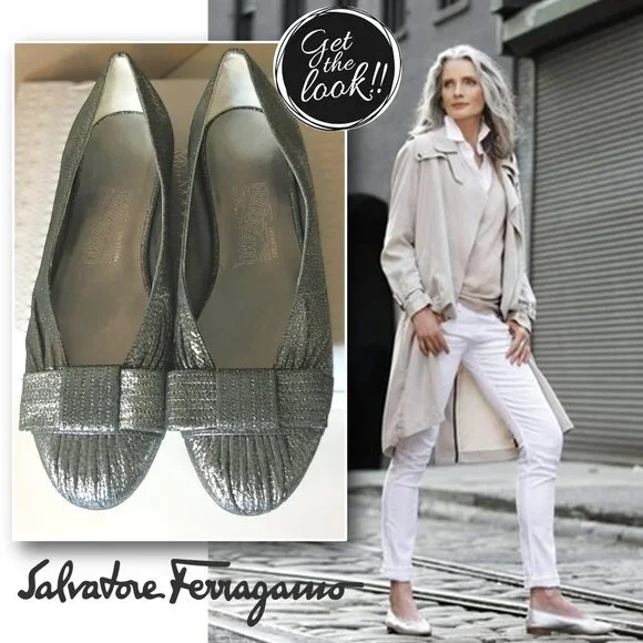 SALVATORE FERRAGAMO Metallic 