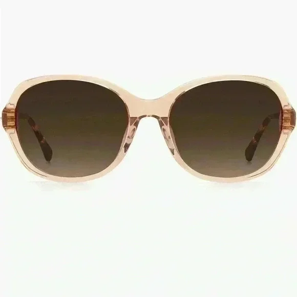 Kate Spade 57mm Yaelfs Oversize Sunglasses in Brown/ Brown Gradient NWT