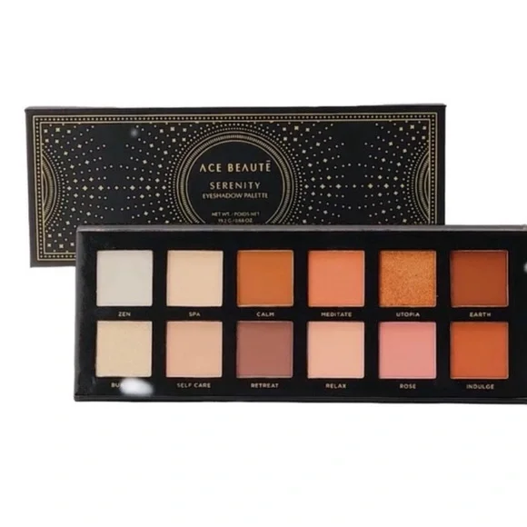 Ace beaute’ serenity‎ eyeshadow palette new
