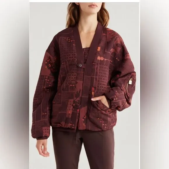 Women’s Nike Naomi Osaka Oversize Jacquard collection Jacket size Small, NWT