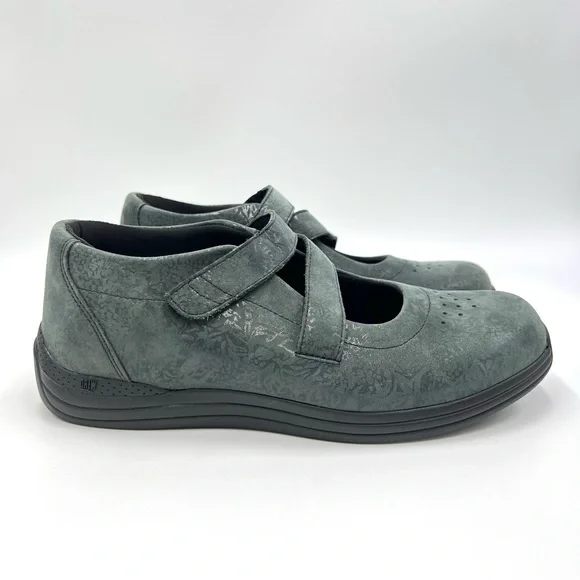 Drew Womens‎ Size 8 Leather Mary Jane Round Toe Comfort Flats Loafers Shoes