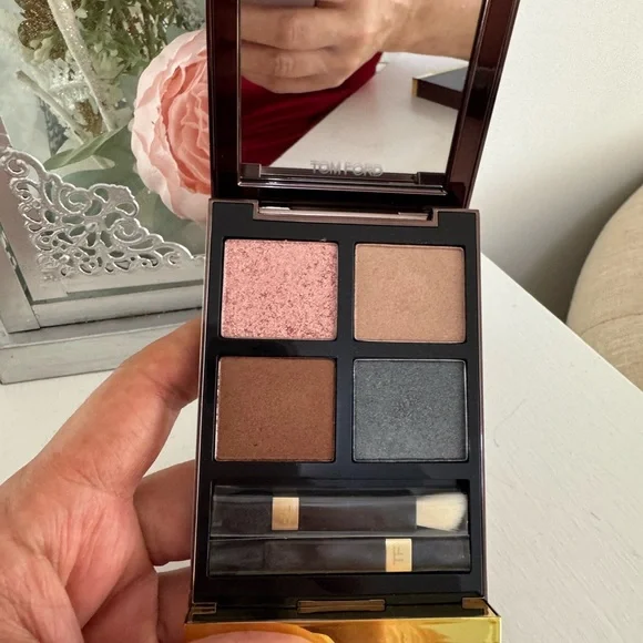 Tom Ford Four-Shade Eyeshadow Palette - COLOR WHITE SUEDE