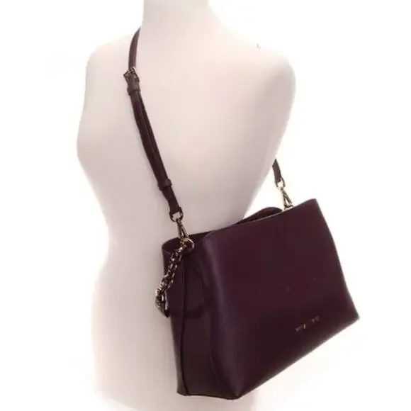🌺 NWT Authentic Michael Kors Leather Satchel