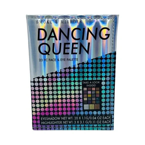 Smoke & Mirrors Dancing Queen 23-Piece Face & Eye Palette Shadow/Highlighter NEW