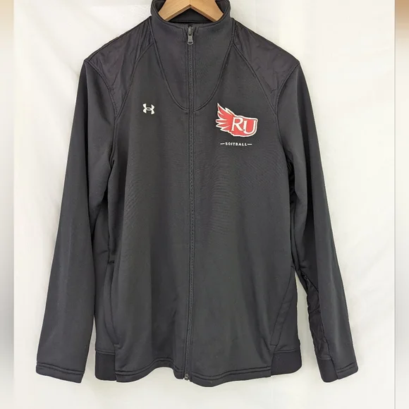 NWT Under Armour UA Rochester University Softball MI college zip up
